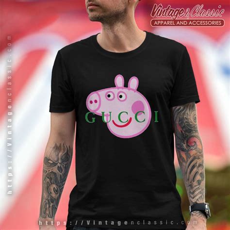 gucci peppa t shirt|peppa pig Gucci gifts.